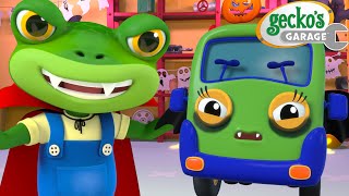 Haunted Car Wash Scare  Geckos Garage 3D  Learning Videos for Kids 🛻🐸🛠️ [upl. by Nader971]