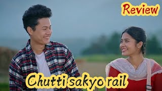 CHHUTI SAKYO RAIL  New Nepali Song  Reaction and Review  hemanta teriya [upl. by Trahurn]