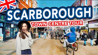 SCARBOROUGH TOWN CENTRE  Full tour of the Town Centre in sunny Scarborough [upl. by Riggs794]