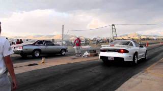 chevy nova supercargado VS camaro ws6 [upl. by Hyrup780]