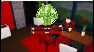 PASS APPLICATION Roblox Bambou Restaurant [upl. by Ralston873]