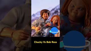 Chucky El Muñeco Diabólico Vs Bob Ross [upl. by Hillery]