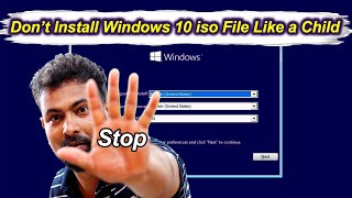 Don’t Install Windows 10 iso File Like a Child  Download Genuine Windows 10 iso [upl. by Lenahc826]