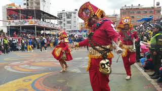 CARNAVAL DE ORURO 2019 DOMINGO LLAMERADA ZONA NORTE [upl. by Yart]