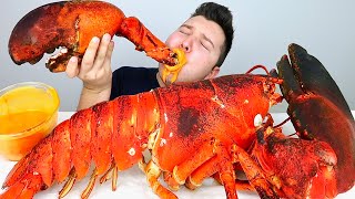 Cheesy Giant 15 Pound Whole Lobster • MUKBANG [upl. by Inglis14]