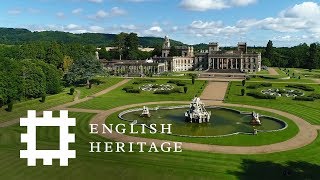 Postcard from Witley Court And Gardens Worcestershire  England Drone footage [upl. by Ydnam]