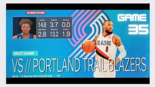 NBA 2K23 My Career Game 35 Trail Blazers vs Timberwolves [upl. by Innoj796]