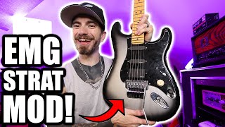 THIS EMG MOD FIXED MY STRAT [upl. by Hannavahs737]