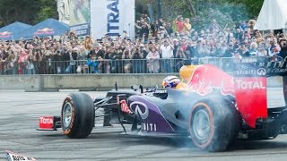 Red Bull Formel 1 Showrun 2015 in Wien [upl. by Nolram]