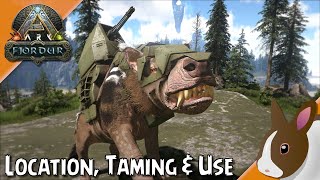 How to Tame amp Use an Andrewsarchus in ARK Survival Evolved  PC  PS  Xbox ark fjordur [upl. by Natloz]