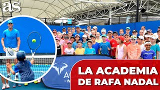 Así es la ACADEMIA de RAFA NADAL en MALLORCA en la que se forman los TENISTAS DEL FUTURO [upl. by Eatnahs]