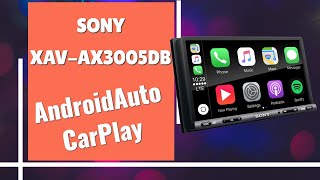 SONY XAVAX3005DB Multimédia Android Auto CarPlay funkciókkal [upl. by Joliet93]