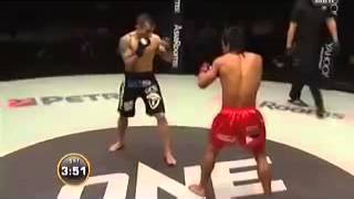 VC  Kevin Belingon vs David Aranda Santacana  ONE FC Moment of Truth [upl. by Ainoet]