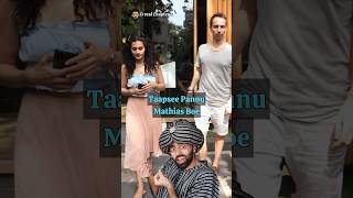 Taapsee Pannu amp Mathias Boe Net Worth bollywood taapseepannu mathiasboe [upl. by Adnawuj383]