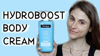 NEUTROGENA HYDROBOOST BODY GEL CREAM REVIEW DR DRAY [upl. by Ativak]