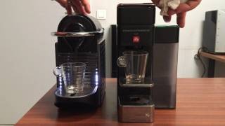 Nespresso Pixie vs Illy Y5 Iperespresso [upl. by Adnohsek805]