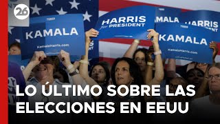 🔴 VIVO  Lo último sobre las elecciones en EEUU Harris y Trump compiten por llegar a la Casa Blanca [upl. by Griswold]