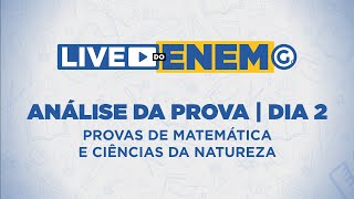 Enem 2024  Dia 2 análise da prova de matemática e ciências da natureza [upl. by Kariv275]