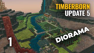 TIMBERBORN Update 5  ep 1  DIORAMA  Gameplay español [upl. by Haland742]