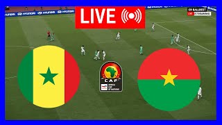 🔴En Direct  Sénégal vs Burkina Faso  Qualifications pour la Coupe dAfrique des Nations [upl. by Sedgewinn419]