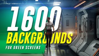 1600 Backgrounds for Your Green Screens [upl. by Sadella]