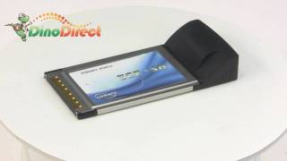 Parallel Port PCMCIA Card Bus Adapter MMPCM98051P from Dinodirectcom [upl. by Airetahs]