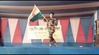 Independence Day Dance Sandeshe aate hain Dance performance  dedicate to Indian army [upl. by Standish]