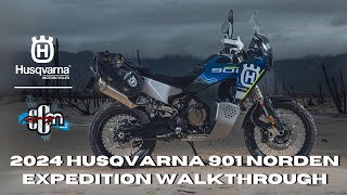 CCMTV  2024 HUSQVARNA NORDEN 901 EXPEDITION WALKTHROUGH [upl. by Ynar527]