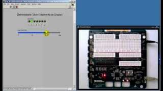 LabVIEW FPGA Demonstrate the Show Segments on Display subVI [upl. by Bowden]