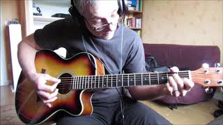 CrucifyTori Amos cover acoustic guitar [upl. by Phene]