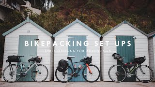 3 DIFFERENT BIKEPACKING SETUPS [upl. by Hali424]