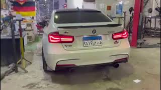 BMW F30 Exhaust Sound and Power [upl. by Akinnor979]