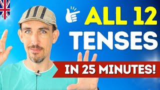 ALL 12 Verb Tenses in English… EXPLAINED 🔥 [upl. by Millham346]