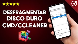 Cómo Desfragmentar Disco Duro Desde CMD o Ccleaner en Windows o Linux  Mejorar Rendimiento de tu PC [upl. by Nameloc662]