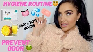 FEMININE HYGIENE ROUTINE 😽  HOW TO SMELL GOOD AND TASTE GOOD DOWN THERE  Tips for Staying FRESH 🌸 [upl. by Danika756]