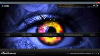 KODI Instalando addons de canais e personalizando a skin [upl. by Sutton]