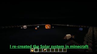 I recreated The Solar system in Minecraft Dev log [upl. by Nylad889]