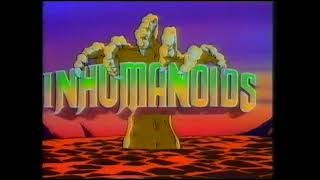 Original VHS Opening amp Closing Inhumanoids  The Evil That Lies Within UK Retail Tape [upl. by Darwin374]