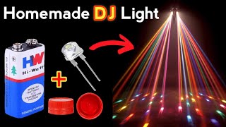 How to make DJ Light at home 🚨 घर पर बनाए DJ लाईट djlight rkideas [upl. by Grosz115]