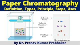 Paper Chromatography Definition Types Principle Steps Uses [upl. by Rew]