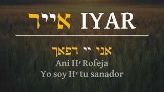 ROSH JODESH  MES DE IYAR  ZIV 2024  Cuenta del Omer Día 12 jodeshtov iyar [upl. by Tani]