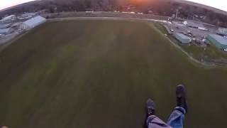 South East Arkansas sunset paramotor flight [upl. by Ynnohj319]