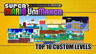 TOP 10 Super Mario Unimaker 1S CUSTOM LEVELS  Niveles Super Mario Unimaker 1S [upl. by Libbey592]