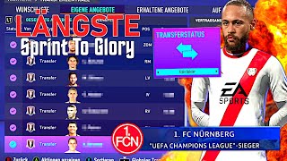 FIFA 21  NUR FREIE SPIELER VERPFLICHTEN BIS ZUM CL SIEG  🆓😱 Nürnberg Sprint To Glory XXL [upl. by Ykcir220]