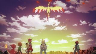 UK Fletchinder Evolves  Pokémon the Series XY Kalos Quest  Official Clip [upl. by Lyrej]