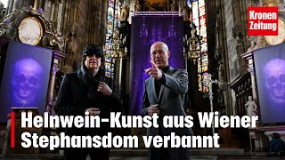 HelnweinKunst aus Wiener Stephansdom verbannt  kronetv NEWS [upl. by Apps]