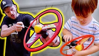 BOOMERANG DE BRINQUEDO QUE VOA COMO HELICÓPTERO Toys for Kids [upl. by Avad]