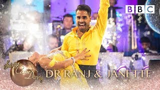 Dr Ranj Singh amp Janette Manrara dance the Cha Cha to How Will I Know  BBC Strictly 2018 [upl. by Thurlough]