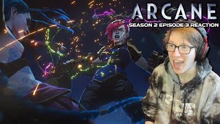 I WAS NOT EXPECTING THIS AT ALL  Arcane Season 2 Episode 3 Reaction quotFinally got the name rightquot [upl. by Wallas268]