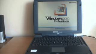 Compaq Presario 1246 on windows 2000 working [upl. by Alleinnad]